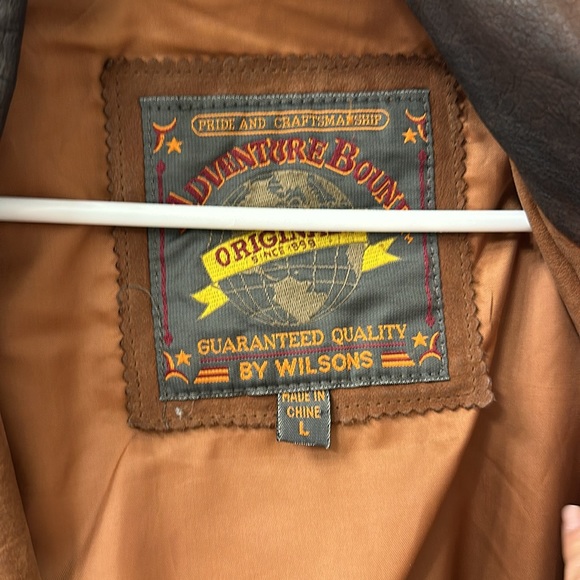 Vintage leather jacket - Picture 3 of 4